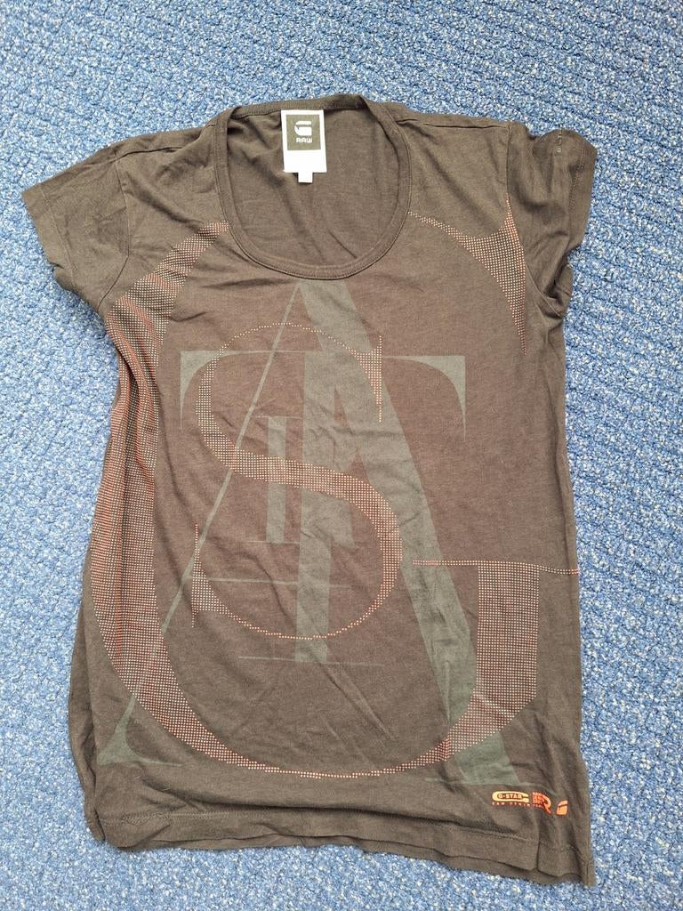 Gstar shirtje. Zwart, Ophalen of Verzenden, Zo goed als nieuw, Zwart, Korte mouw
