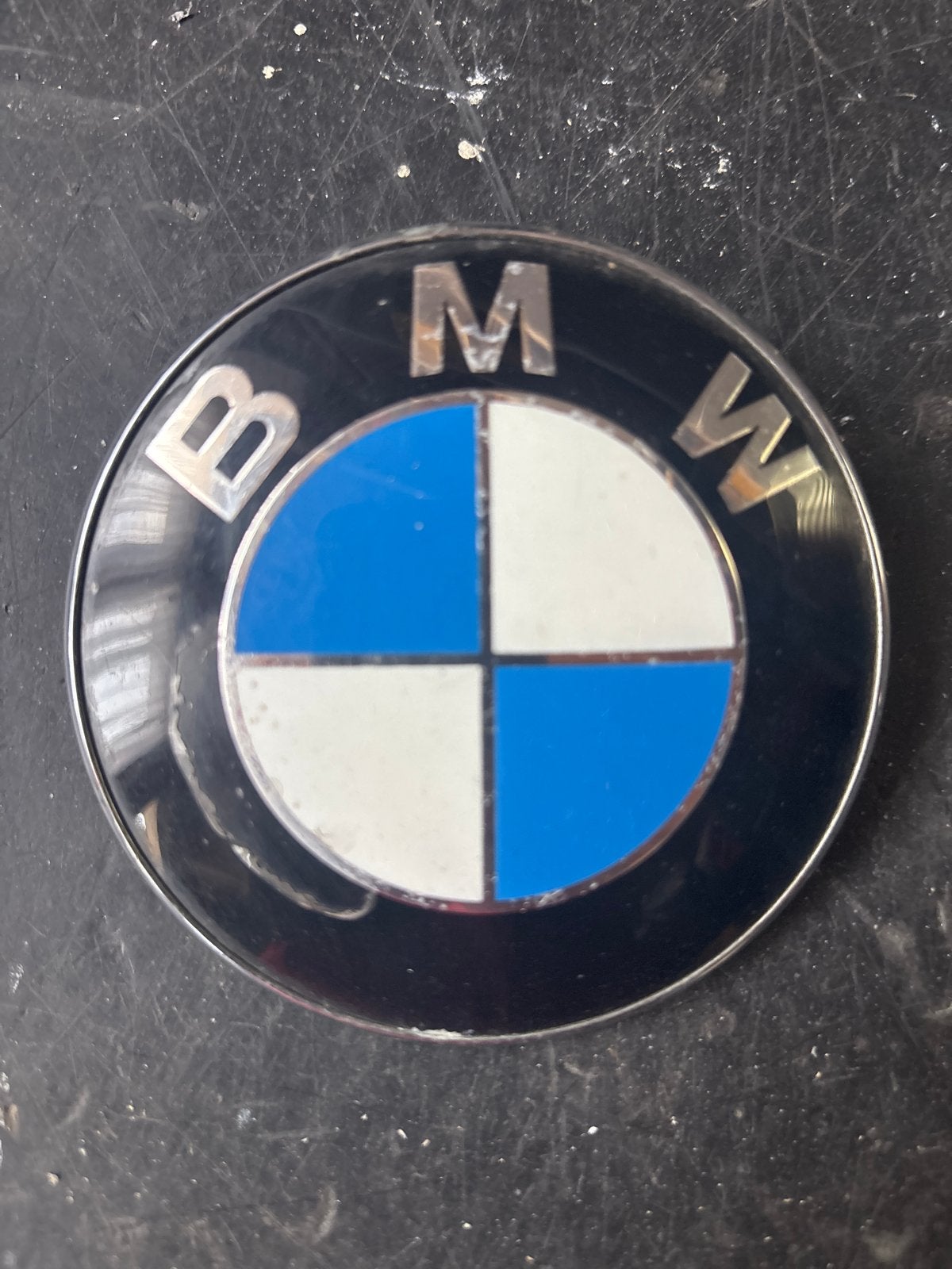 BMW Automerk Embleem - Origineel en Gebruikt, Gebruikt, Voor, Ophalen of Verzenden, Bumper