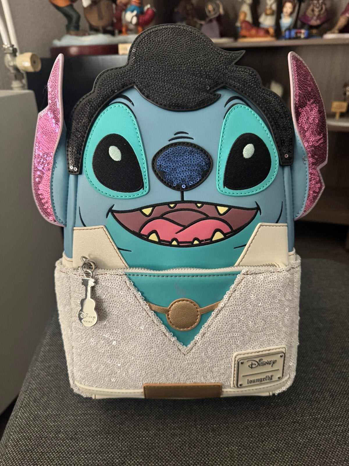 Disney stitch elvis loungefly tas exclusief, Verzenden, Overige figuren, Nieuw, Tas, Koffer of Zak