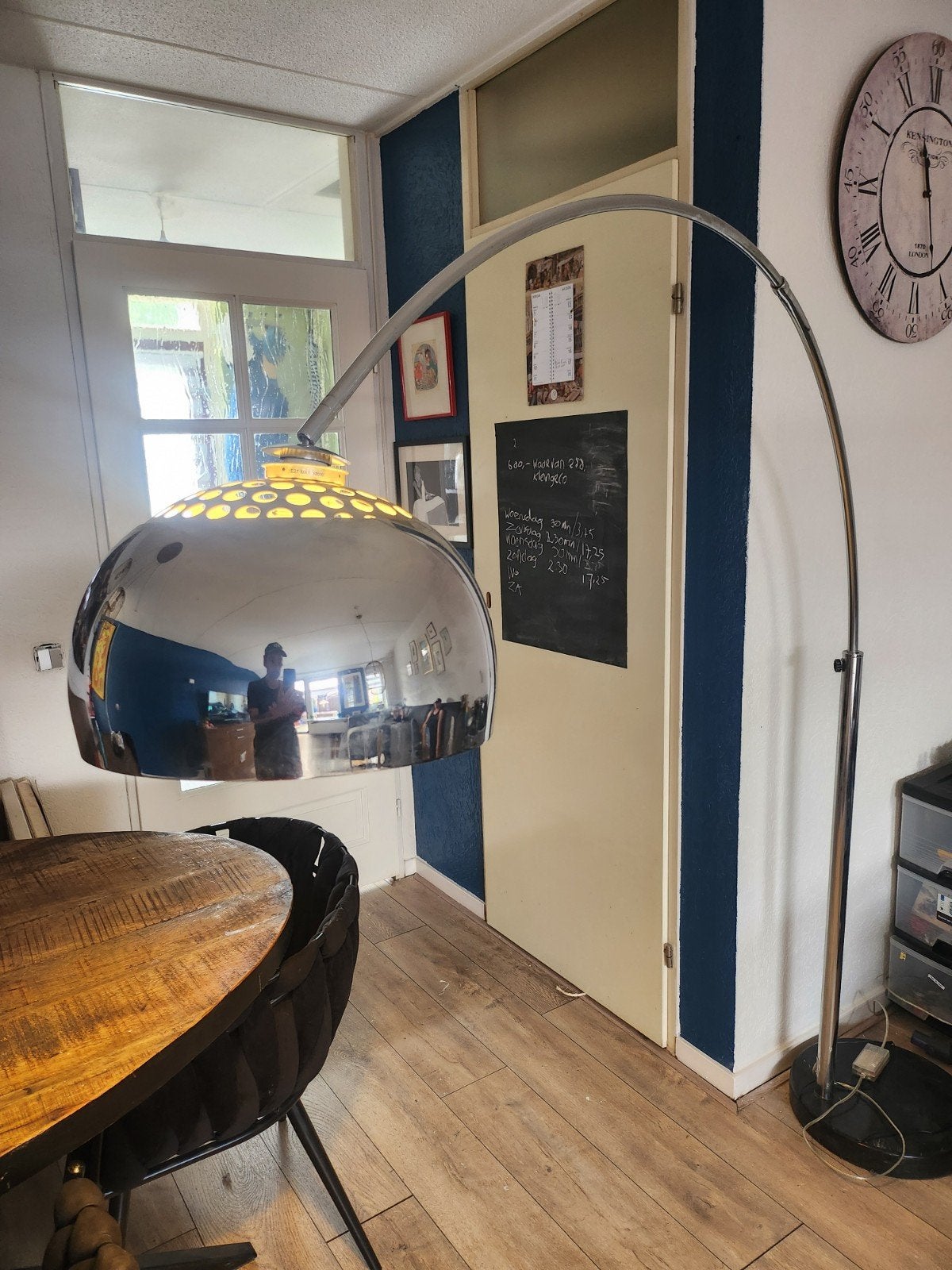 Lamp in hoogte en lengte verstelbaar en dimbaar, Ophalen, Zo goed als nieuw, 150 tot 200 cm
