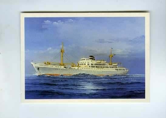 scheepvaart-foto/kaart-oranje nassau- KNSM, Verzamelen, Ophalen of Verzenden, Zo goed als nieuw, Boek of Tijdschrift