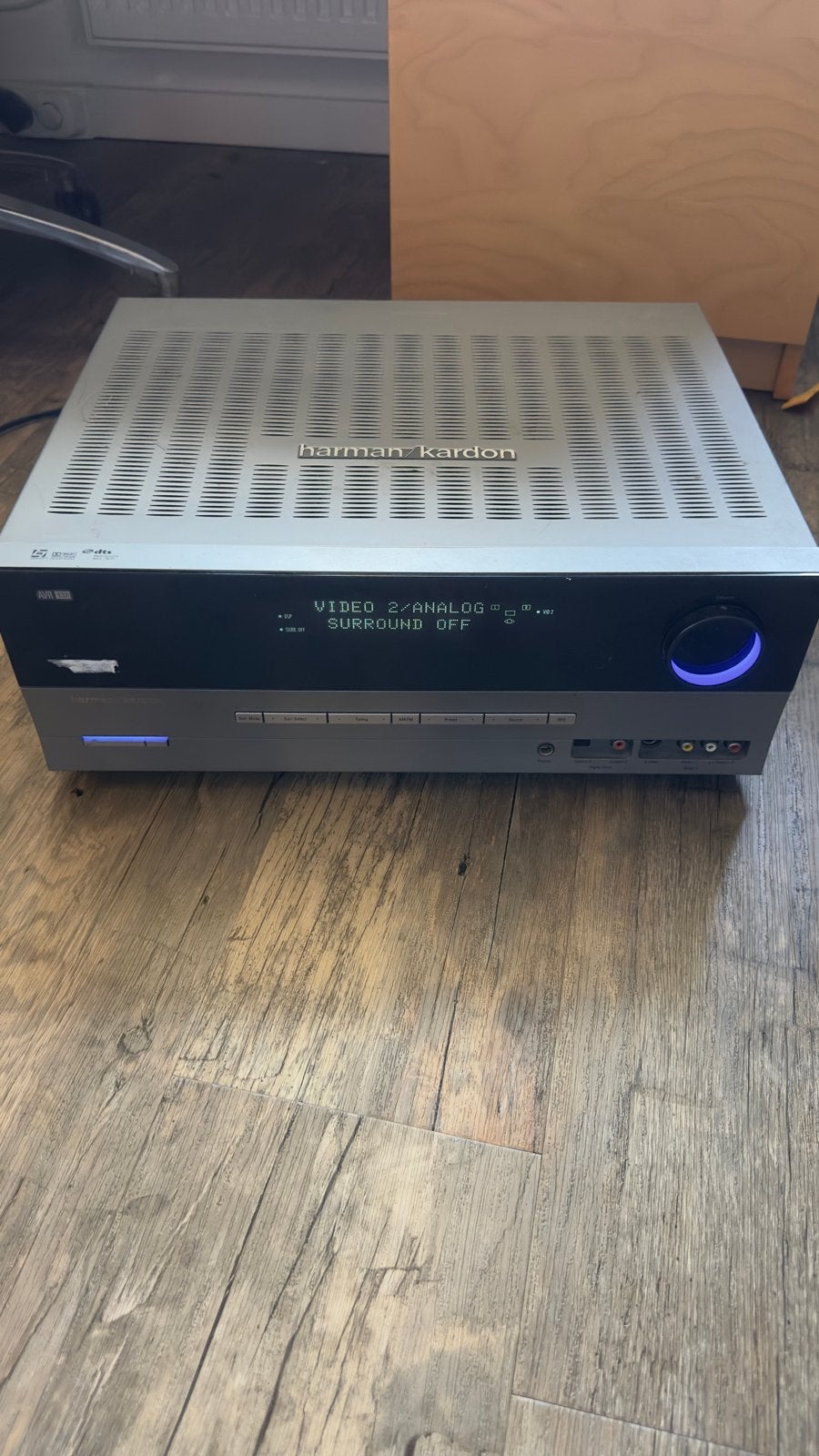 Harman Kardon AVR 132 AV-receiver 5.1 Surround, Gebruikt, 120 watt of meer, Ophalen, Overige merken