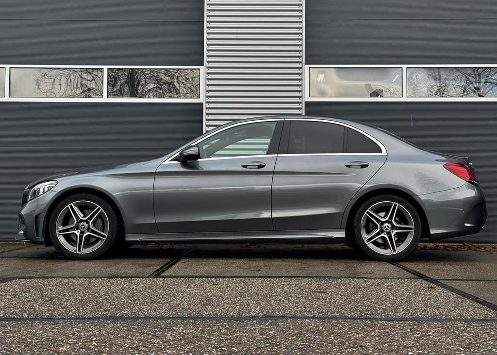 Mercedes-Benz C-klasse 180 Business Solution AMG |Stoelverw., Auto's, Mercedes-Benz, Automaat, 12 maanden, Leder en Stof, Origineel Nederlands
