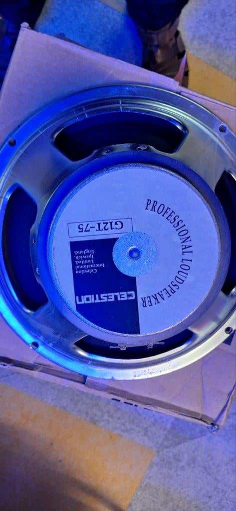 4 maal Celestion G12T-75 Professionele Luidspreker 16 Ohm, Audio, Tv en Foto, Luidsprekers, Overige merken, Overige typen, Nieuw