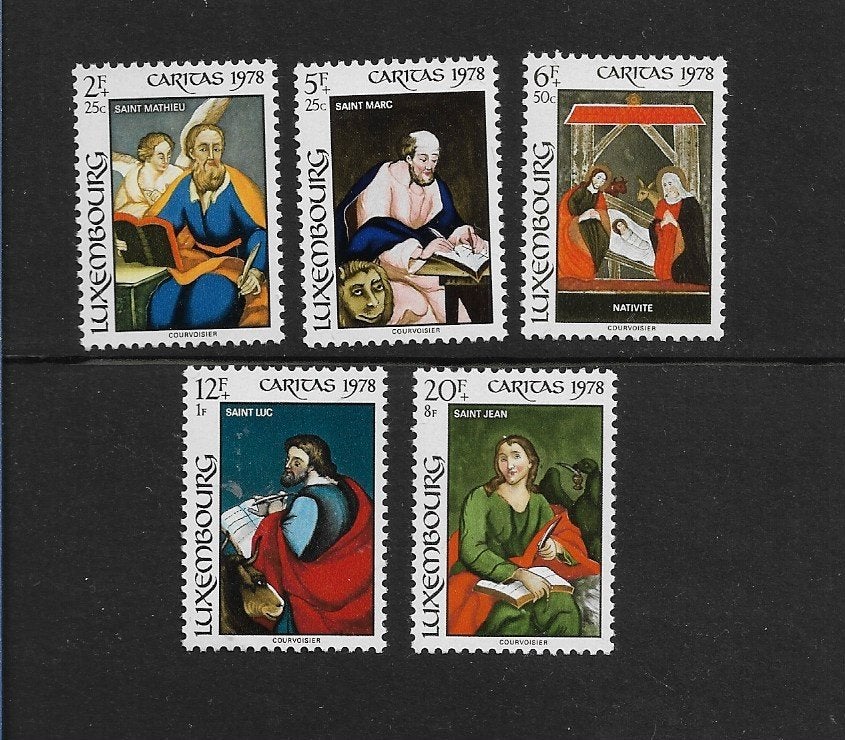 Postzegels   Luxemburg    976/980  PF, Ophalen of Verzenden, Luxemburg, Postfris