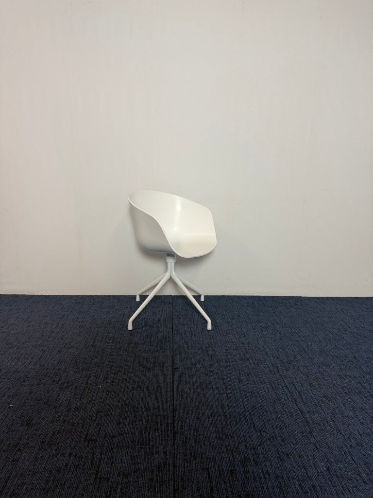 44 x Vergaderstoel HAY AAC20 - draaibaar - wit, Huis en Inrichting, Stoelen, Ophalen, Gebruikt, Wit, Metaal