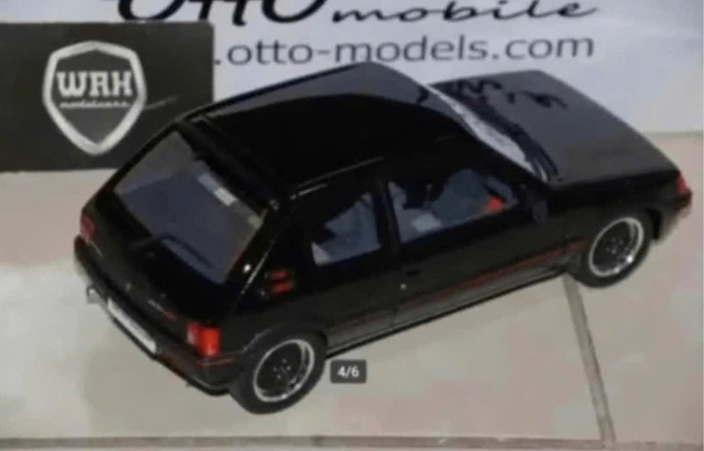 1:18 Peugeot 205 GTi Gutmann Otto mobile OT796 in box WRH, Verzenden, Zo goed als nieuw, Auto, OttOMobile