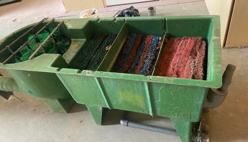 3 kamer filter met vortex, Tuin en Terras, Vijver-toebehoren, Ophalen, Zo goed als nieuw, Vijverfilter