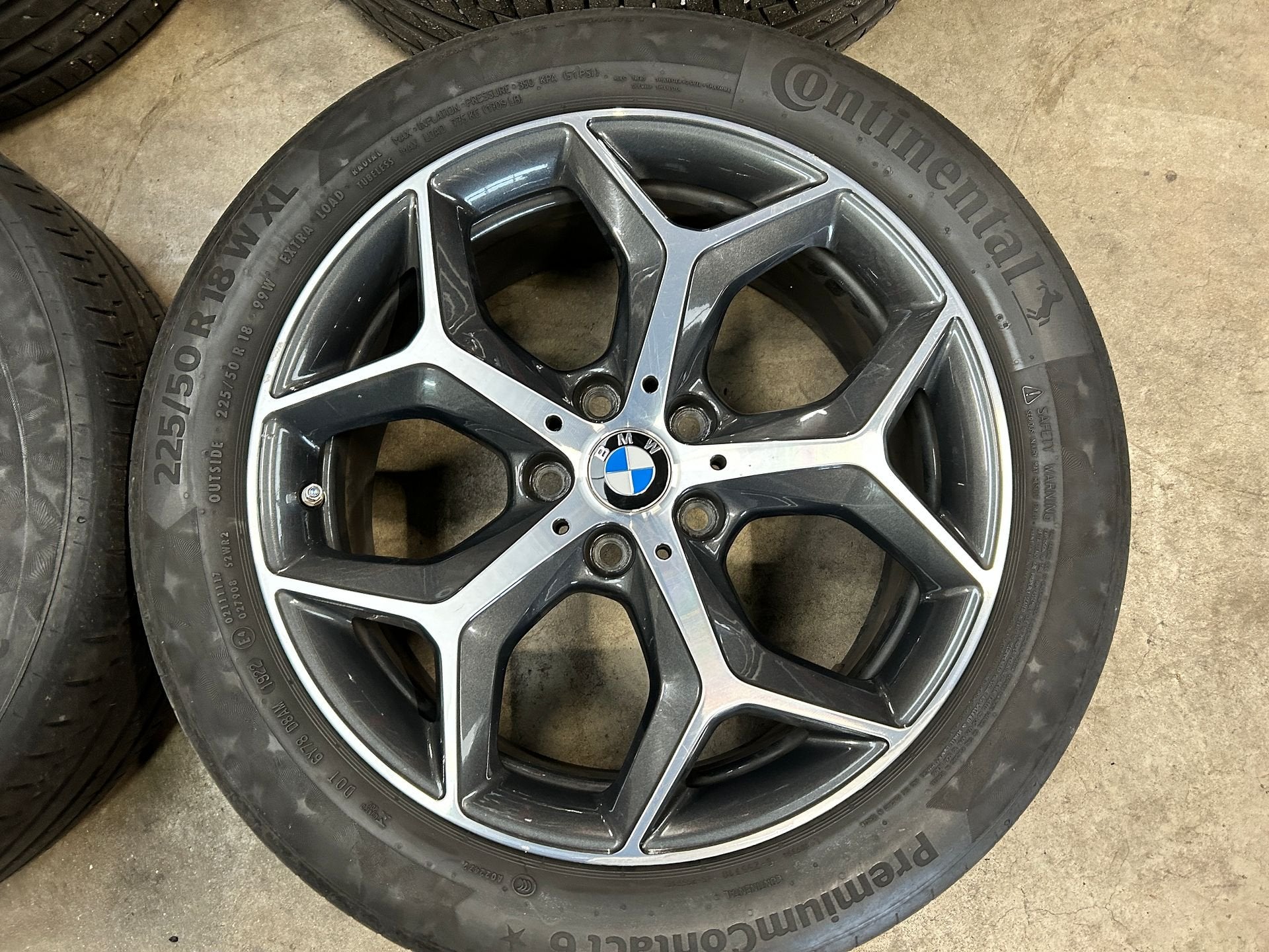 ✅18 inch originele velgen + zomerbanden BMW X1 F48 X2 F39, 18 inch, Gebruikt, -, -