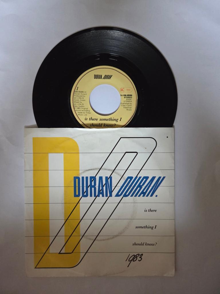 Duran Duran - is there something I should know, Gebruikt, 7 inch, Single, Ophalen of Verzenden