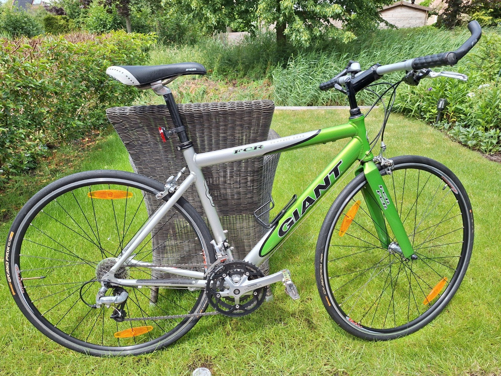 Giant FCR racefiets - maat M / 50 cm frame - Shimano Tiagra, Fietsen en Brommers, 28 inch, Gebruikt, Velgrem, 49 tot 53 cm
