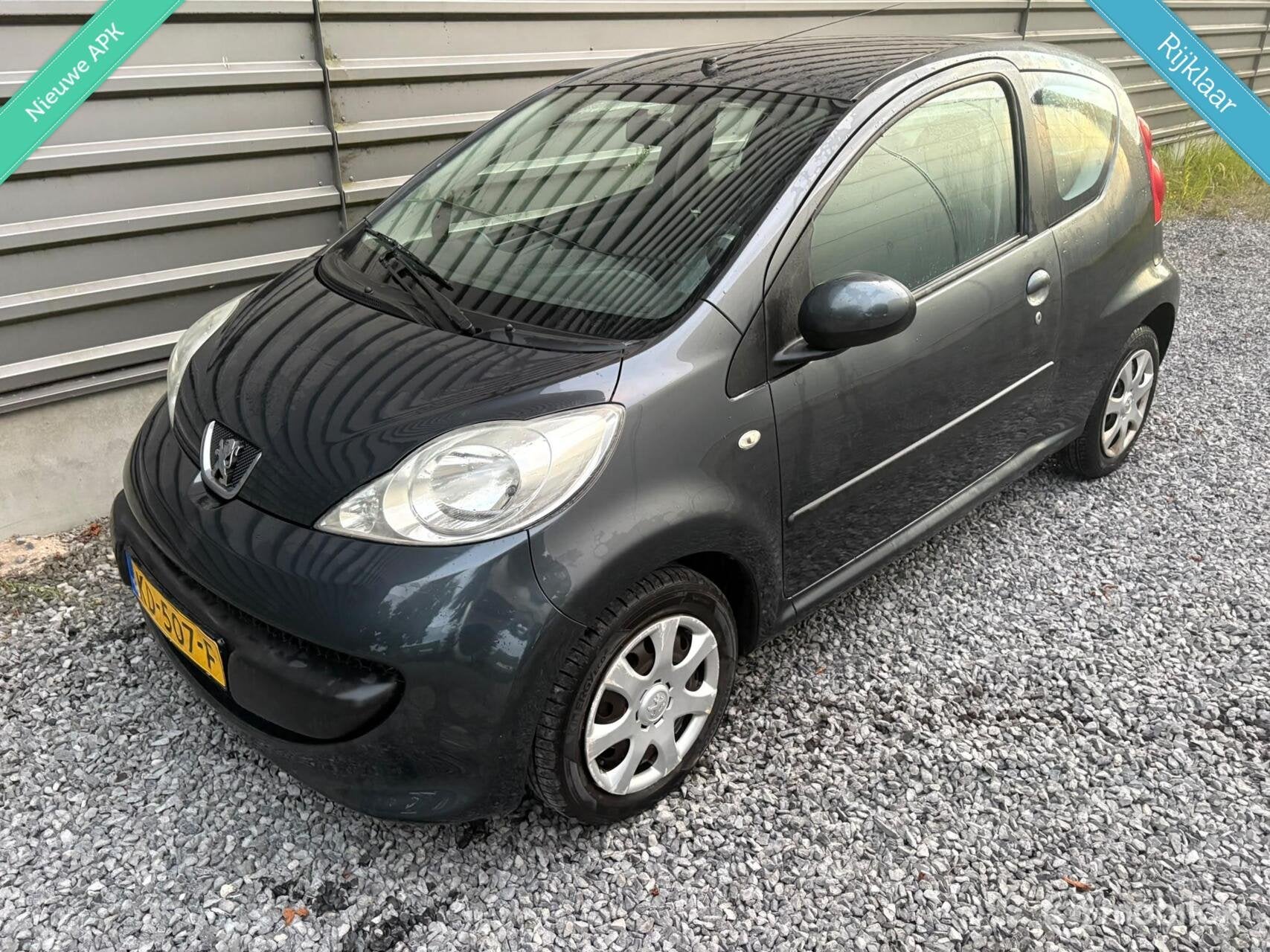 Peugeot 107 1.0-12V XS LAGE KM|NWE APk|AIRCO|ELEK PAKKET, Auto's, Voorwielaandrijving, Elektrische ramen, Gebruikt, 765 kg