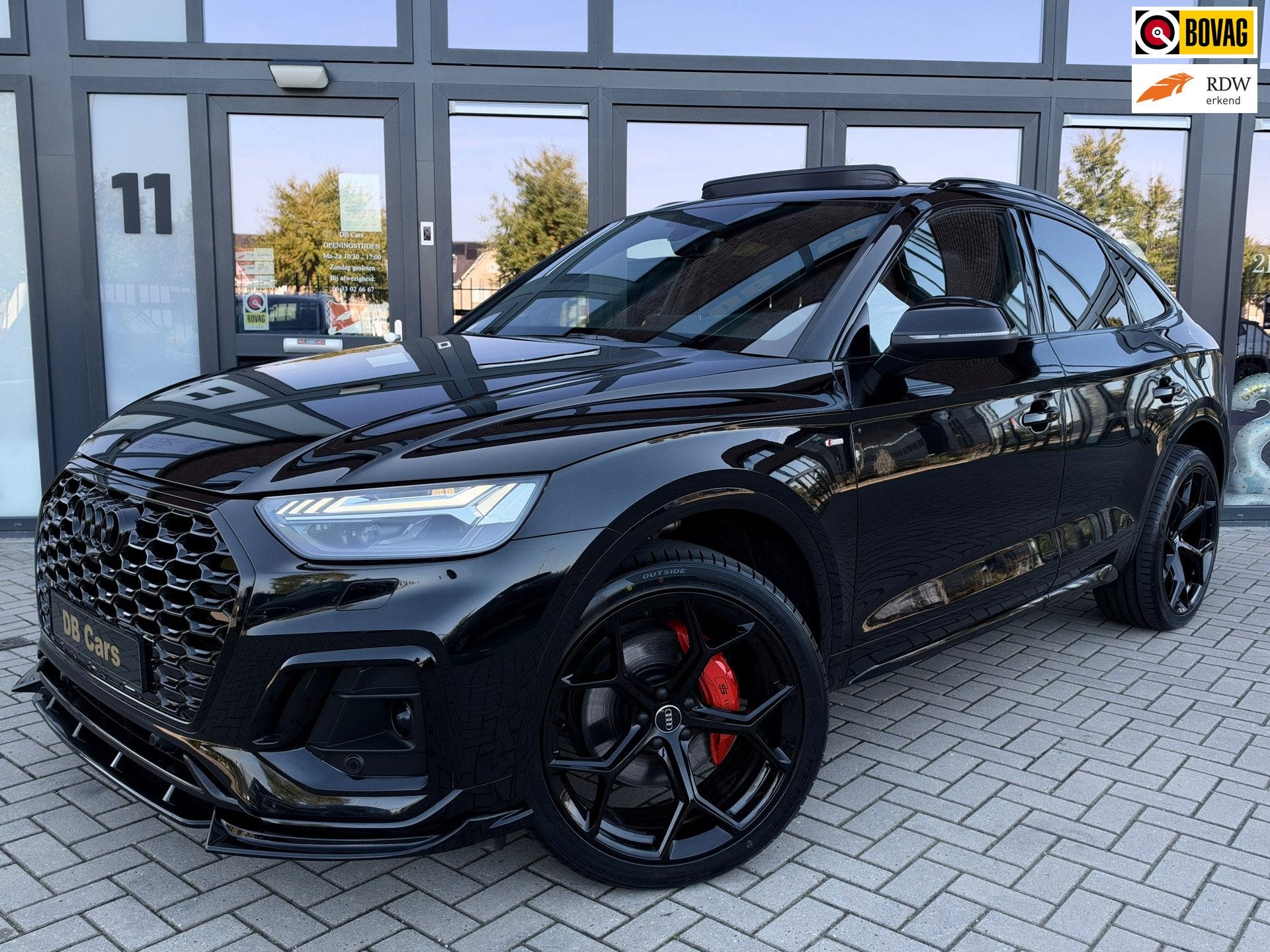 Audi Q5 Sportback 50 TFSI 3x Sline,PANOCompetition,Camera,Ma, Auto's, Automaat, Dealer onderhouden, 14 kWh, Gebruikt