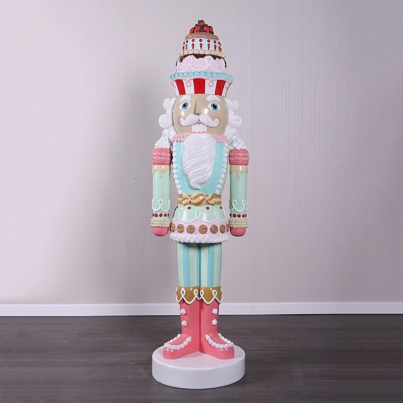 Notenkraker Candy Cake Hoogte 122 cm - Nutcracker, Diversen, Kerst, Ophalen, HorecaBeelden, Nieuw, HorecaBeelden
