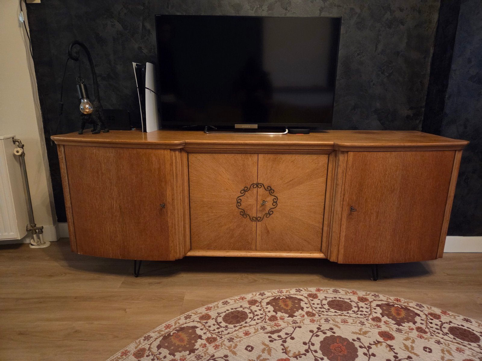 Authentiek stevig dressoir, Ophalen, 75 cm of meer, 150 tot 200 cm, Gebruikt