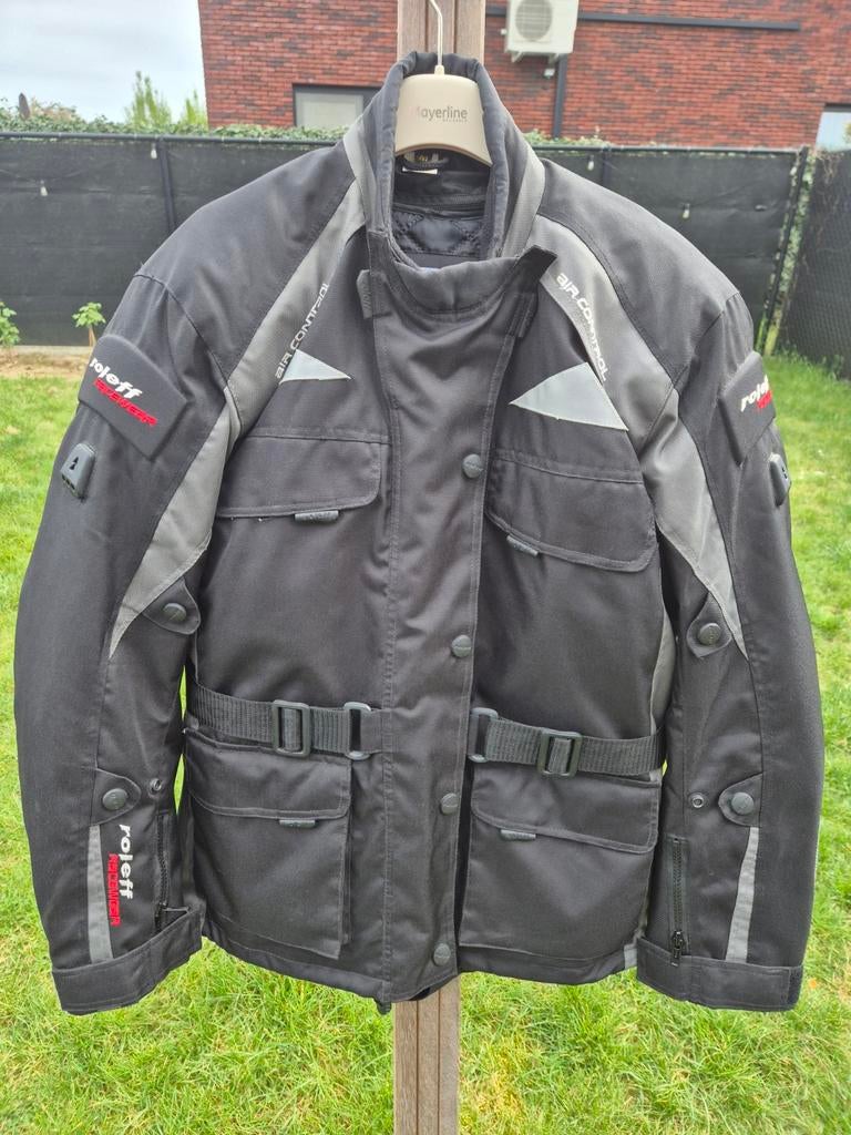 Motorjas maat M, Motoren, Kleding | Motorkleding, Ophalen of Verzenden, Tweedehands, Jas | textiel