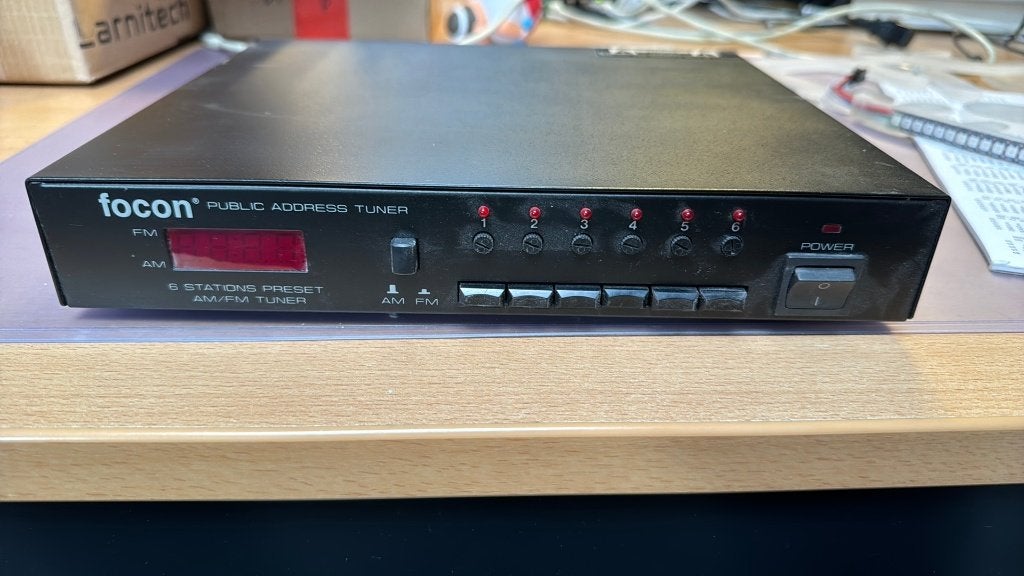 Focon 100volt PA Tuner - Model FO-105, Ophalen of Verzenden, Zo goed als nieuw