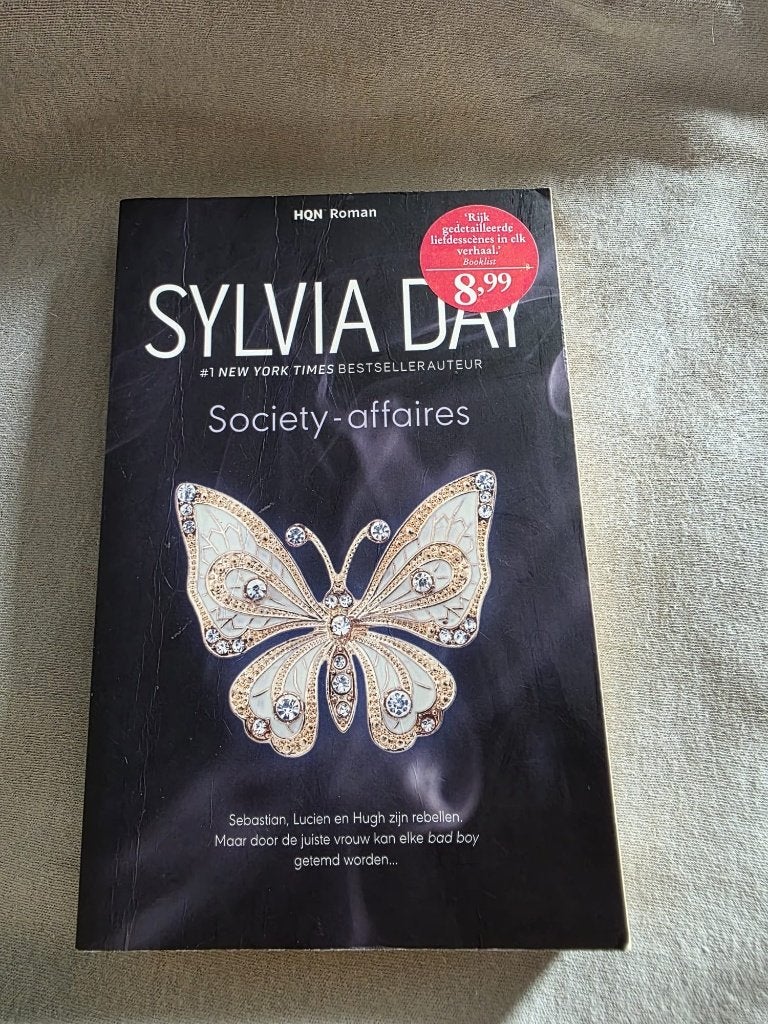 Boek: Society-affaires – Sylvia Day, Ophalen of Verzenden, Gelezen, Sylvia Day, Nederland