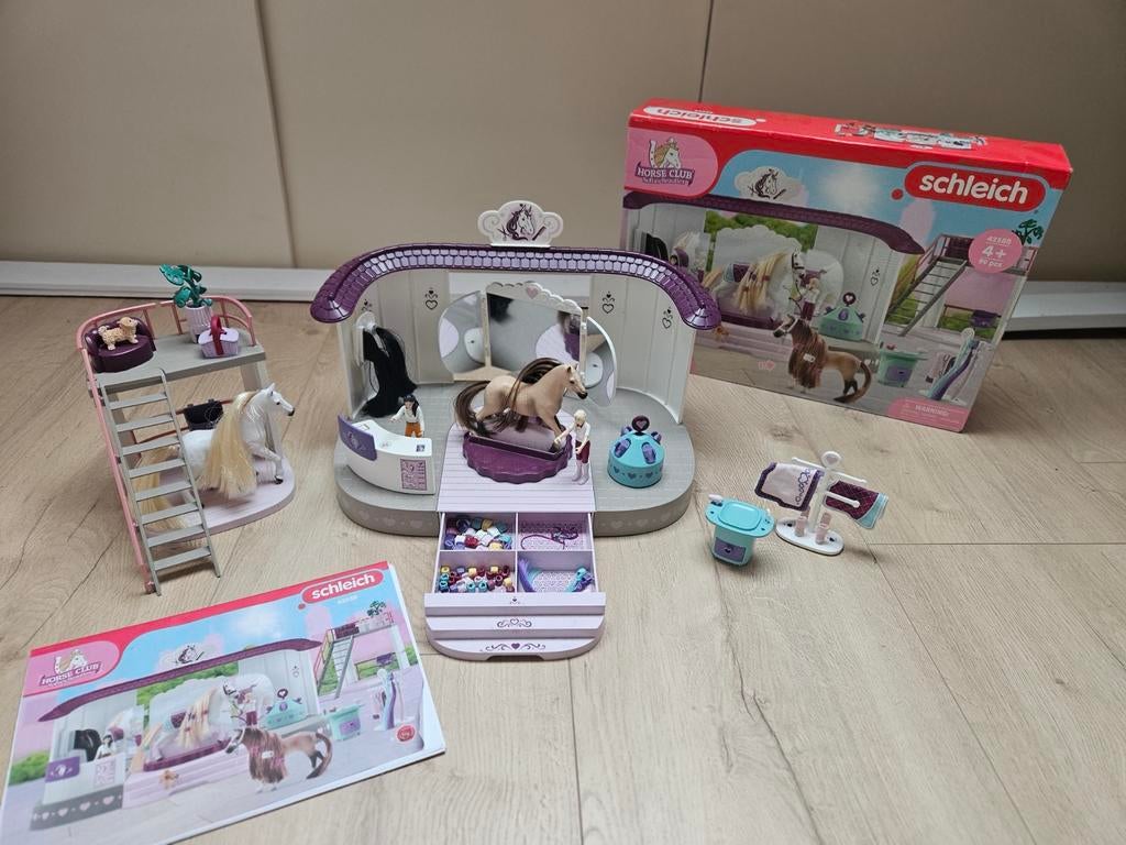 Schleich Sofia's Beauties Paardensalon - Zo goed als nieuw, Ophalen of Verzenden, Zo goed als nieuw, Meisje