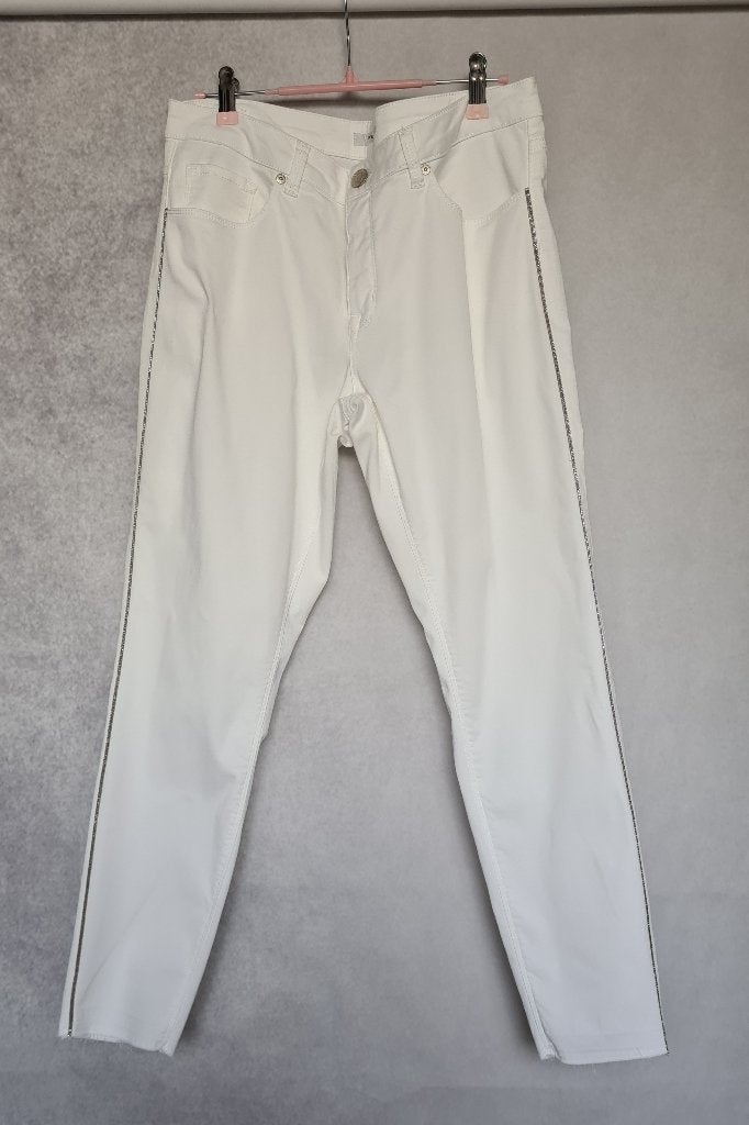 Opus wit / gebroken wit broek maat 42, Ophalen, Wit, Maat 42/44 (L), Nieuw