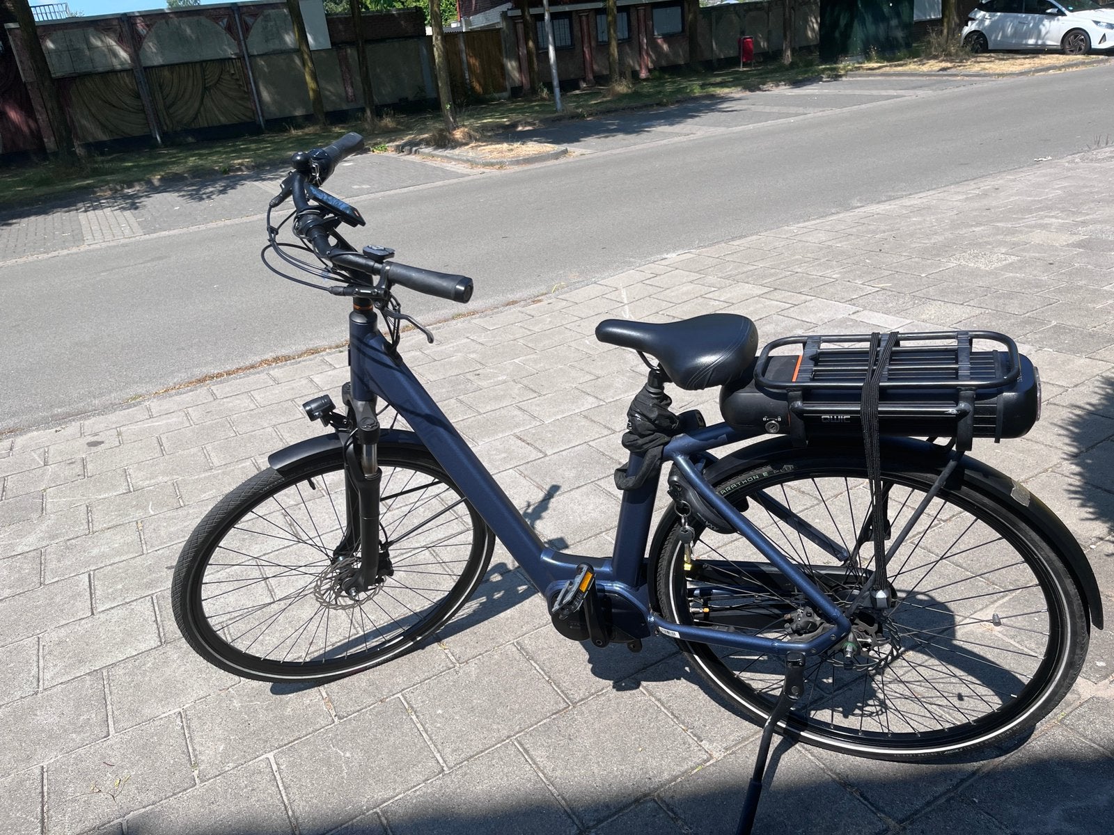 QWIC MN7D+ Damesfiets – Nieuwe motor + 625 Wh accu, 47 tot 50 cm, Versnellingen, Zo goed als nieuw, Schijfrem