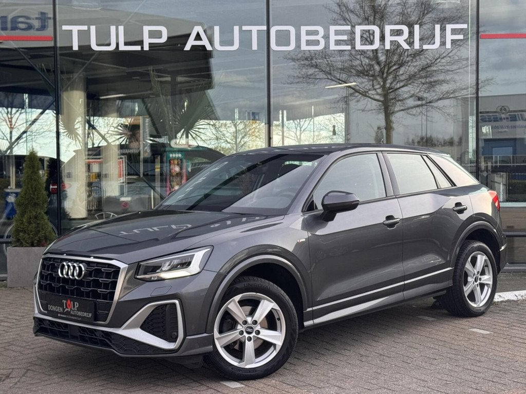 Audi Q2 35 TFSI S-Line Navi Automaat Carplay 1e Eigenaar BTW, Auto's, Audi, Stof, 4 cilinders, 150 pk, Bedrijf