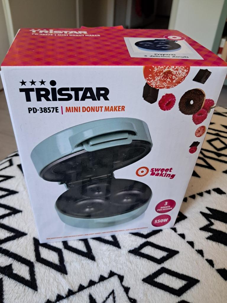 Tristar PD-3857E Mini Donut Maker - Nieuw in Doos, Ophalen of Verzenden, Nieuw