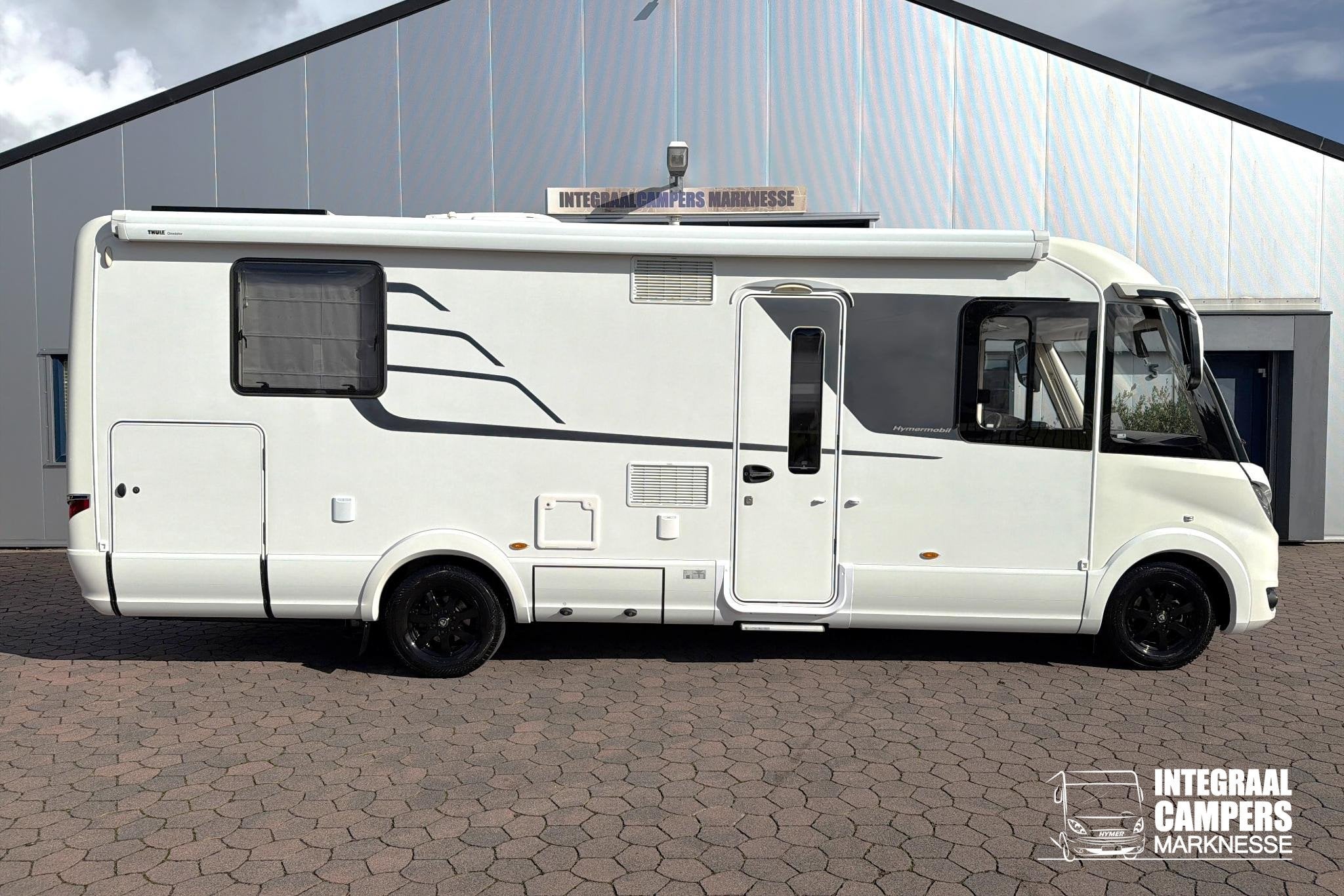 Hymer BML-I 790 | Levelsysteem | Queensbed | Airco | Hefbed, 7 tot 8 meter, Bedrijf, Diesel, Hymer