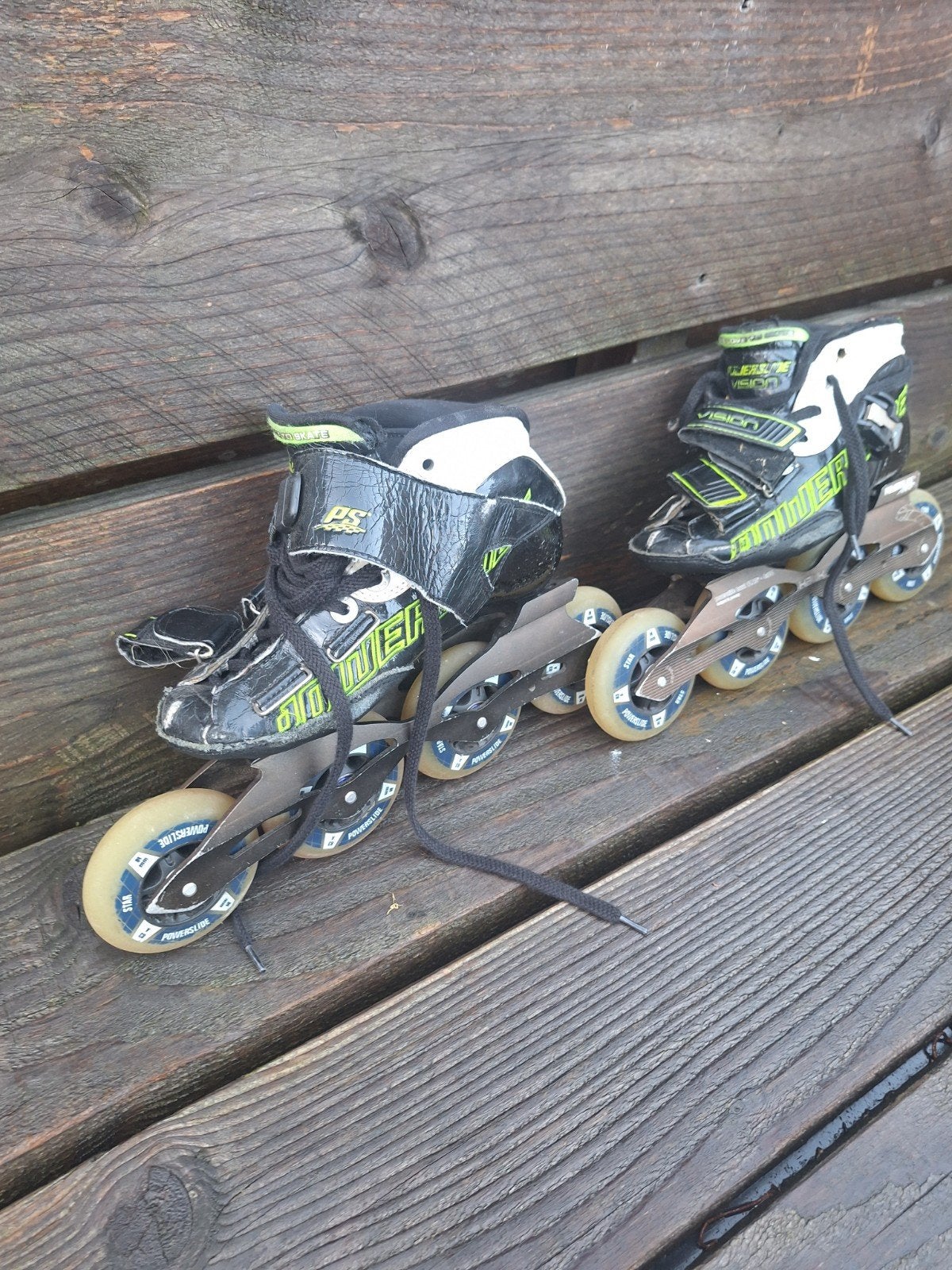 Powerslide Hawk Inline Skates - Maat 34, Sport en Fitness, Skeelers, Ophalen, Gebruikt, Heren, Inline skates 4 wielen