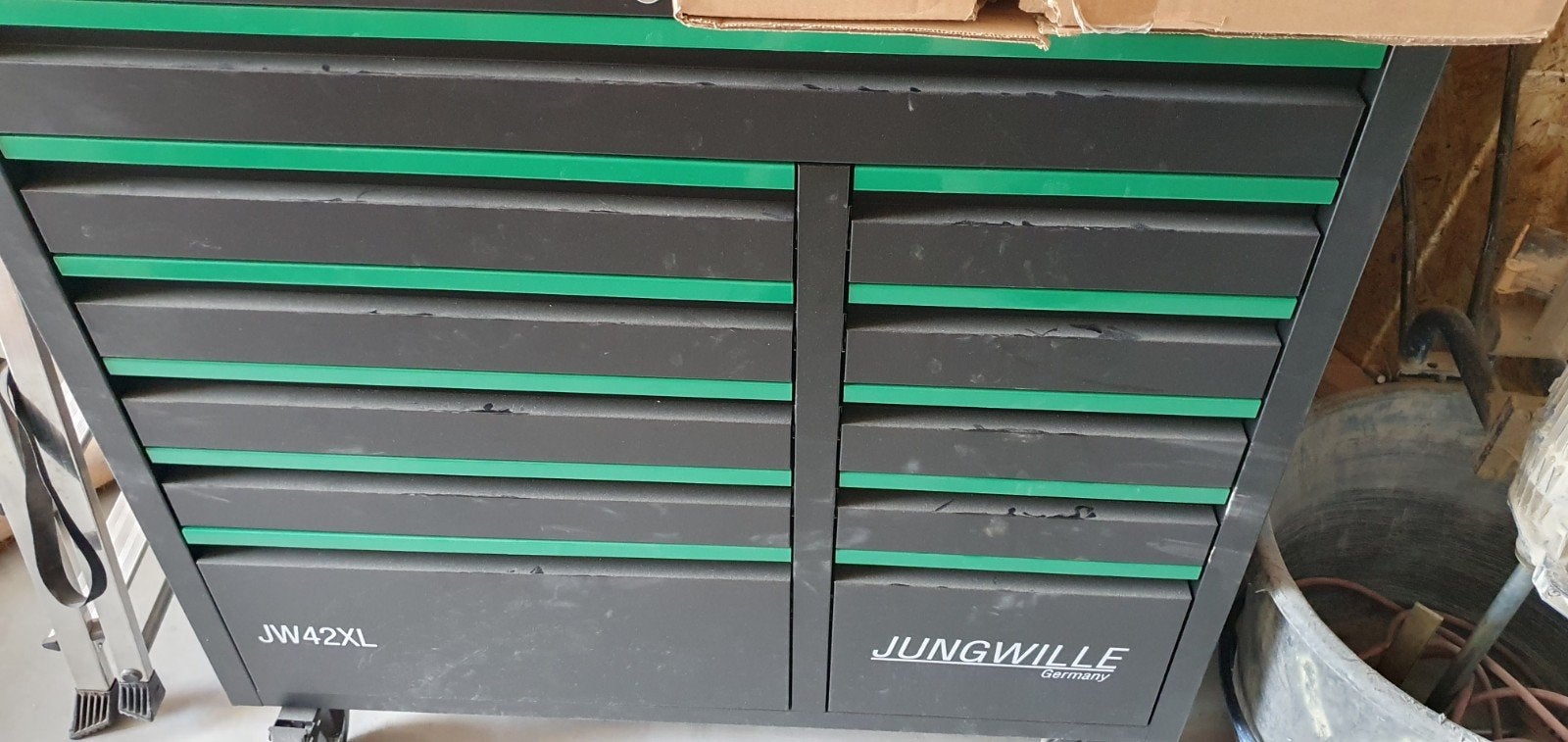 Jungwille JW42XL Gereedschapswagen met gereedschap, Ophalen, Nieuw