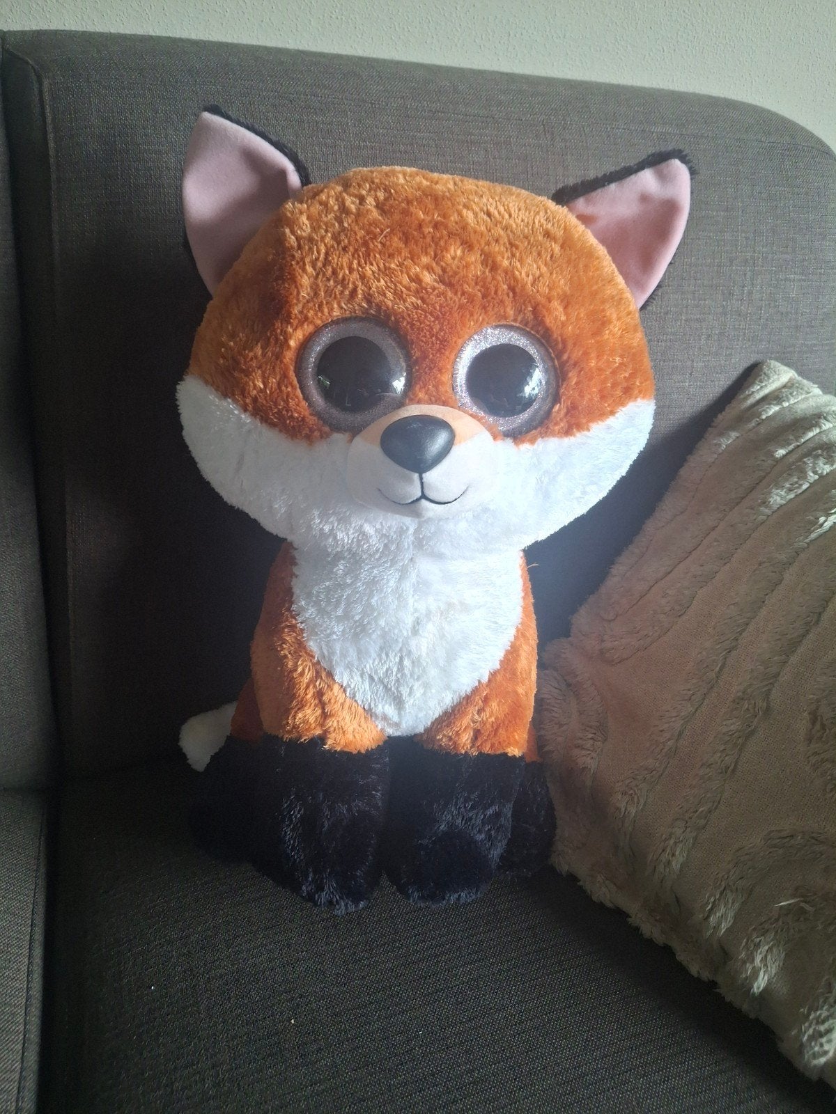 Grote vos knuffel, Ophalen of Verzenden, Zo goed als nieuw, Overige typen
