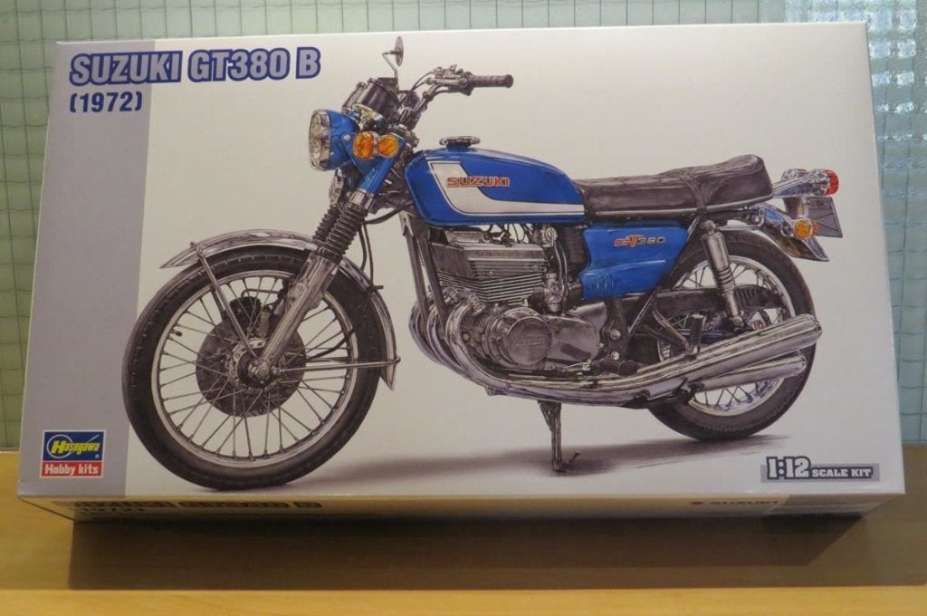 Suzuki GT380 1972 1:12 bouwdoos 21505, Overige merken, MayCheong, Nieuw, Ophalen of Verzenden