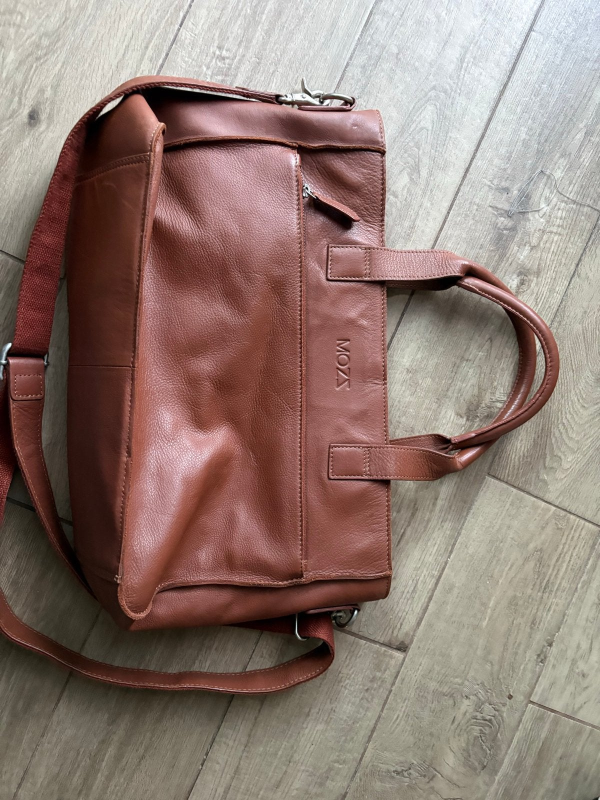 Beloved blaze luiertas van MOZZ cognac NIEUW, Ophalen of Verzenden, Gebruikt, Bruin, Handtas