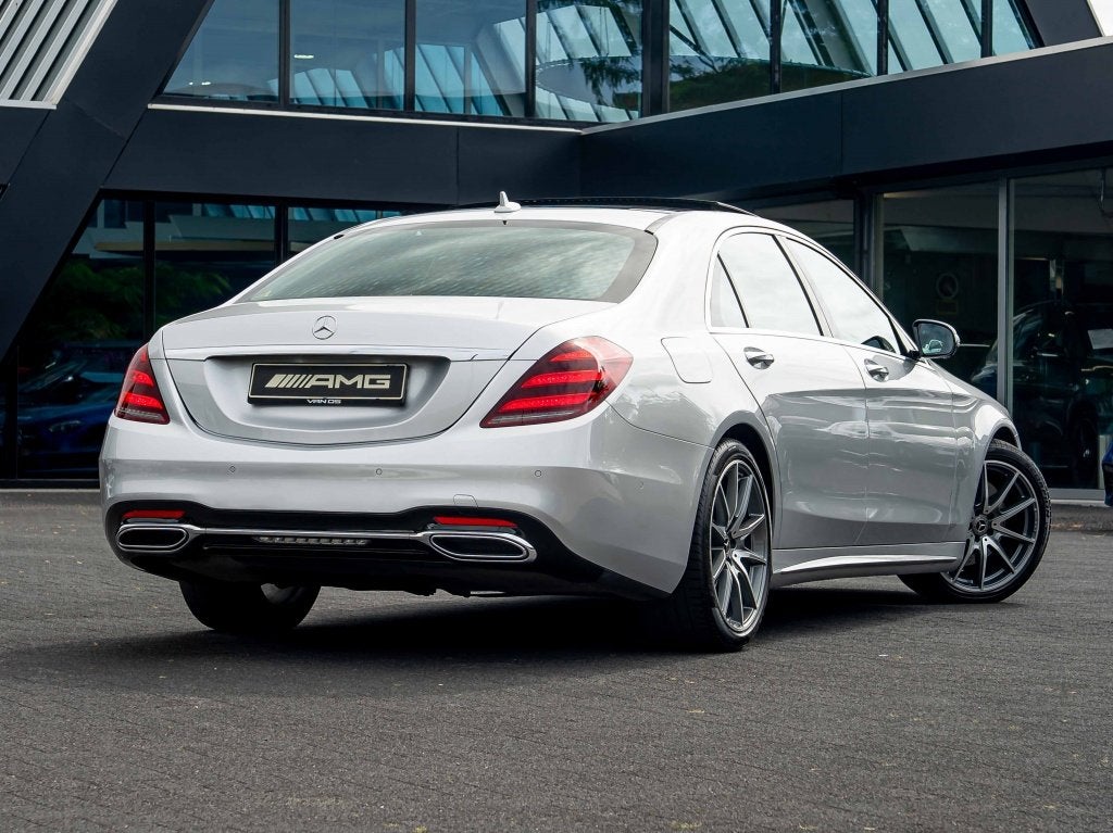 Mercedes-Benz S-Klasse Limousine S 400d Lang 4MATIC AMG Line, Automaat, 12 maanden, Gebruikt, Zwart