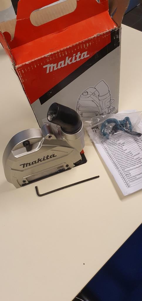 Makita 196845-3 Stofafzuigkap voor haakse slijper, Ophalen of Verzenden, Zo goed als nieuw, Overige typen