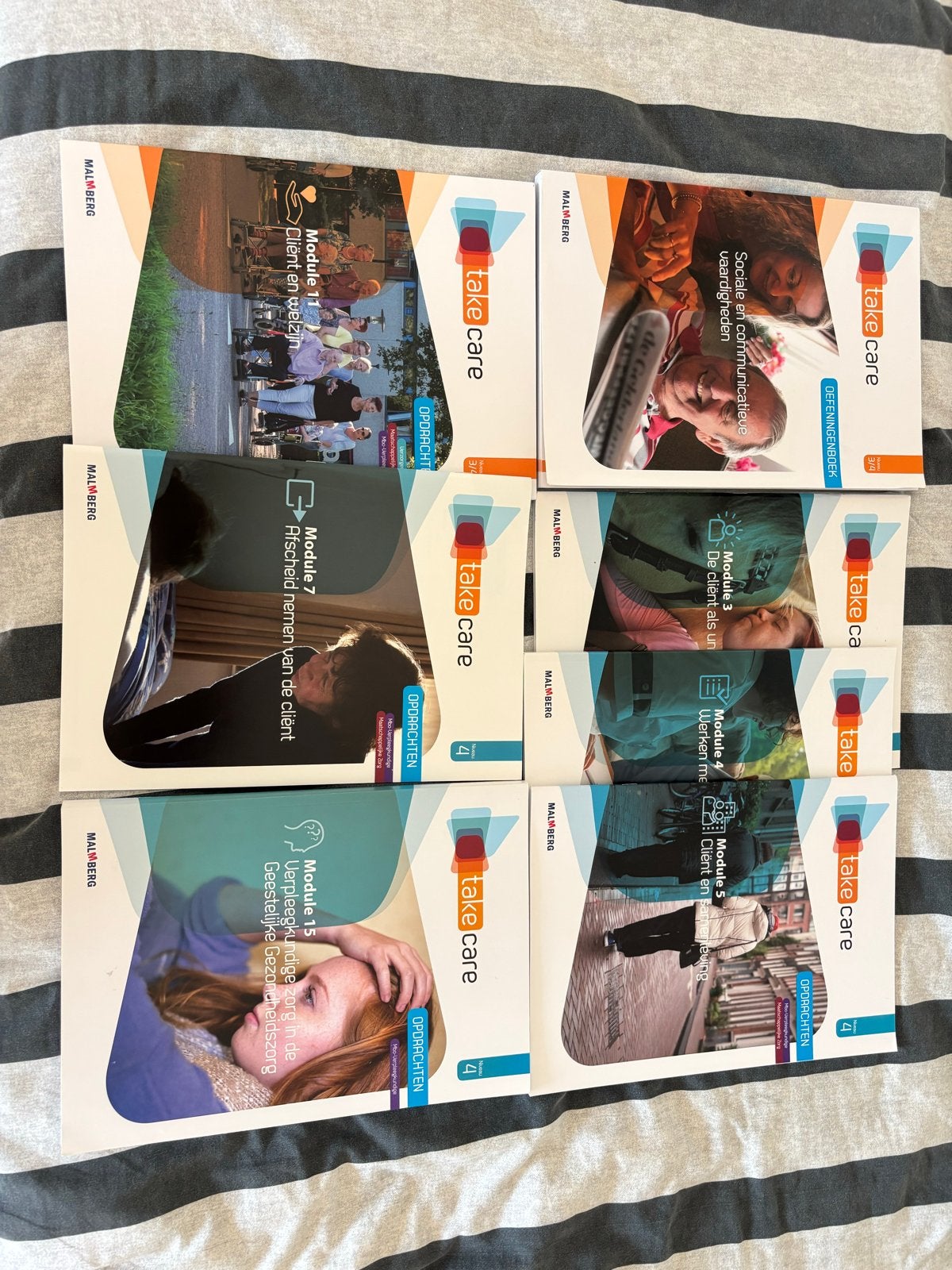 Malmberg Take Care MBO Zorg & Welzijn boeken (diverse module, Ophalen of Verzenden, Gelezen, Overige niveaus, Overige vakken