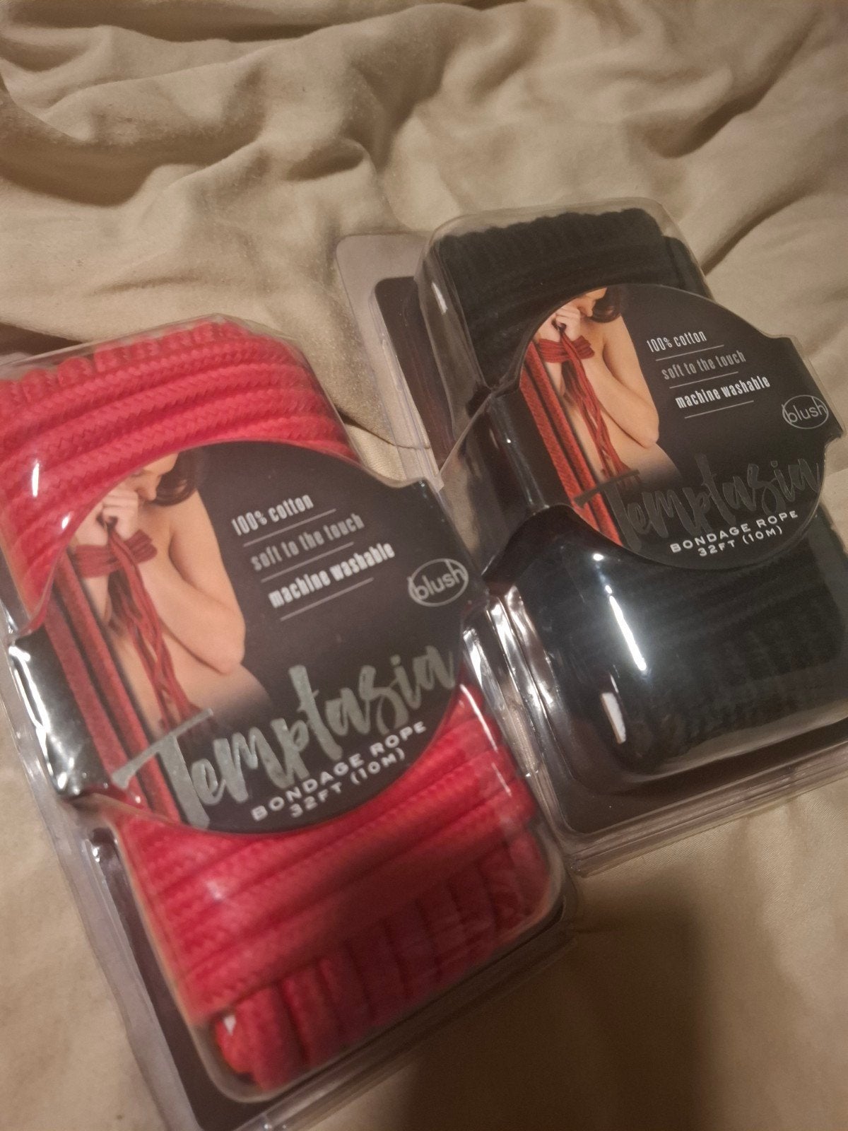 Temptasia Bondage Rope - 2x 10m - nieuw in verpakking, Ophalen, Nieuw