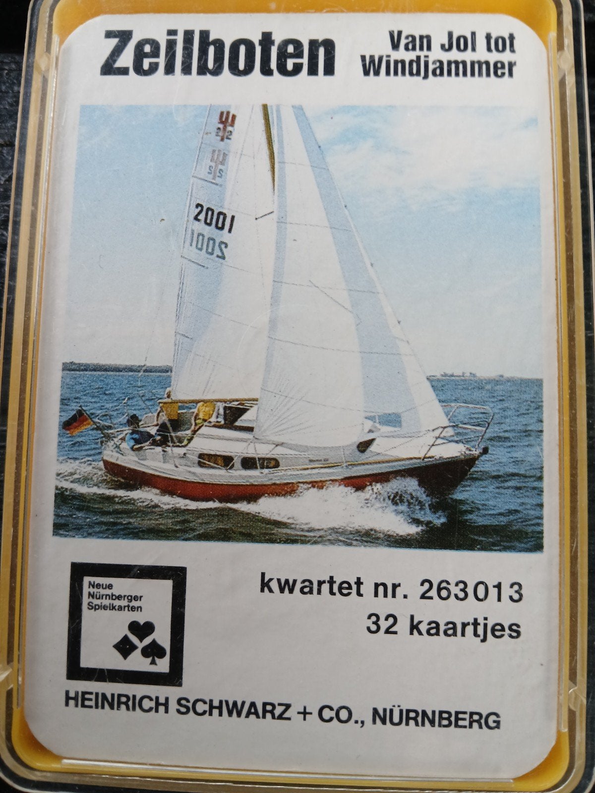 kwartet zeilboten, Ophalen of Verzenden, Gebruikt, Kwartet(ten)
