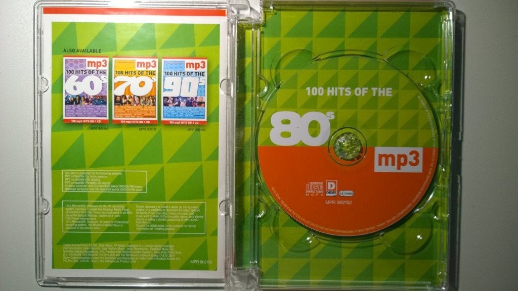 100 Hits Of The 80s Mp3, Ophalen of Verzenden, Zo goed als nieuw, Pop