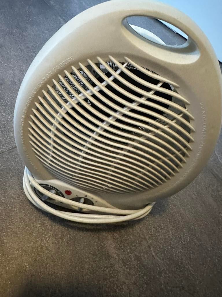 kachel ventilator, Witgoed en Apparatuur, Ventilatoren, Ophalen of Verzenden, Gebruikt