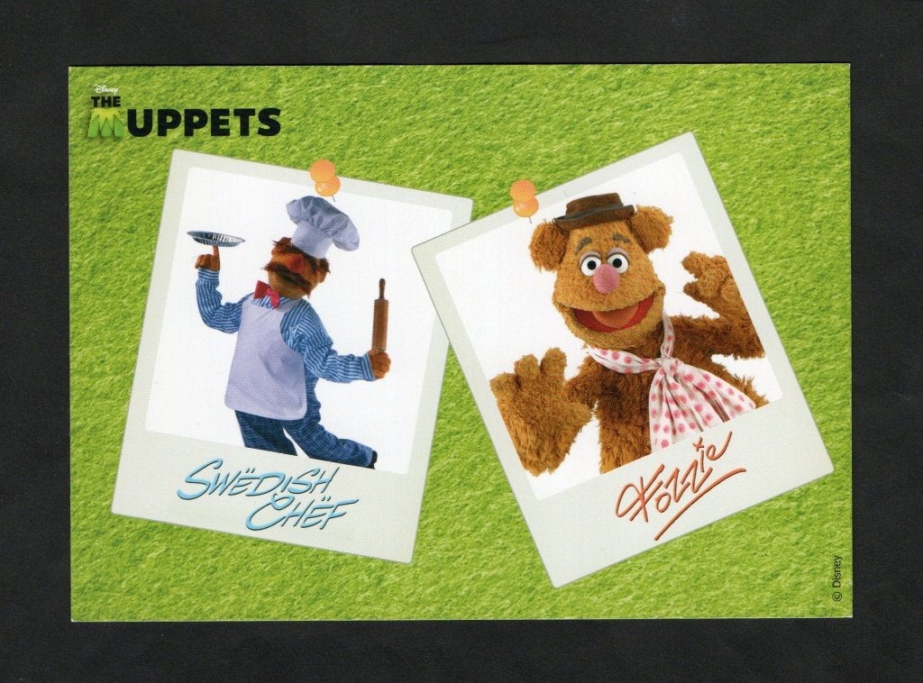 The Muppets Fozzie Swëdish Chëf Disney., Verzamelen, Ophalen of Verzenden, 1980 tot heden, Ongelopen, Kinderen