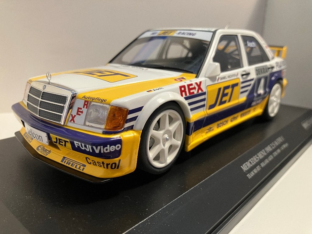 Mercedes 190 E 2.5 16v Evo1 DTM 1989  R.Asch  nr 4  1/18, Ophalen of Verzenden, Nieuw, Auto, MiniChamps