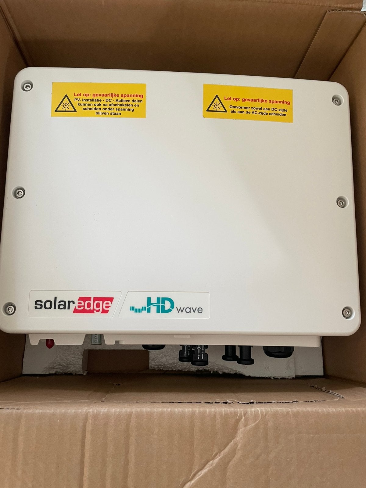 Solaredge omvormer SE5000H met Inline meter, Ophalen, Gebruikt, 200 wattpiek of meer