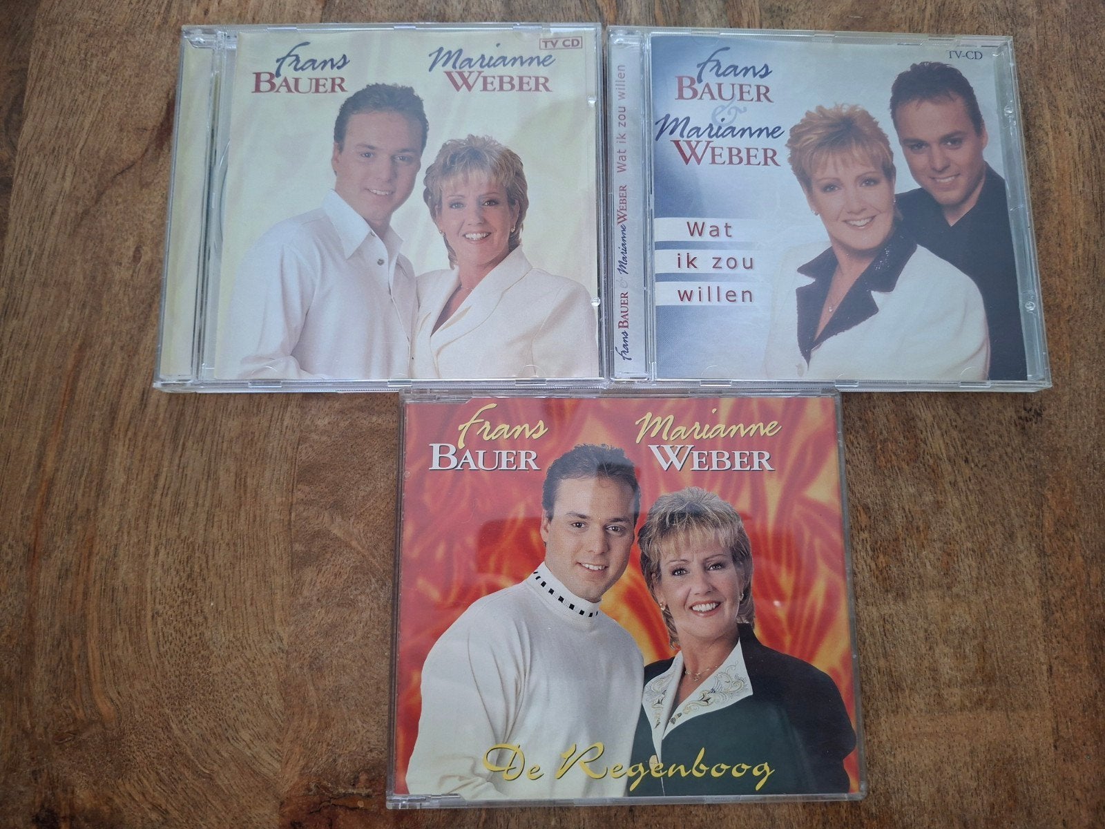3 CD'S Frans Bauer&Marianne Weber €5,-, Ophalen of Verzenden, Zo goed als nieuw, Levenslied of Smartlap
