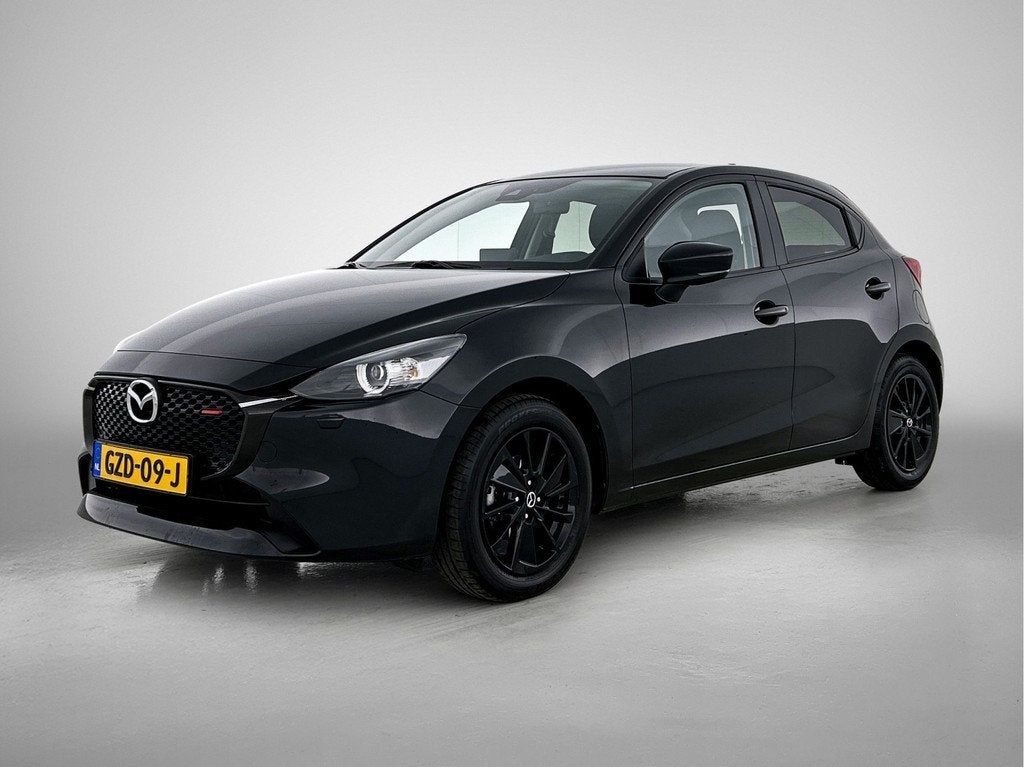 Mazda 2 1.5 e-SkyActiv-G 90 Homura Lage kilometerstand | Keu, Auto's, Mazda, 12 maanden, Stof, 4 cilinders, Zwart