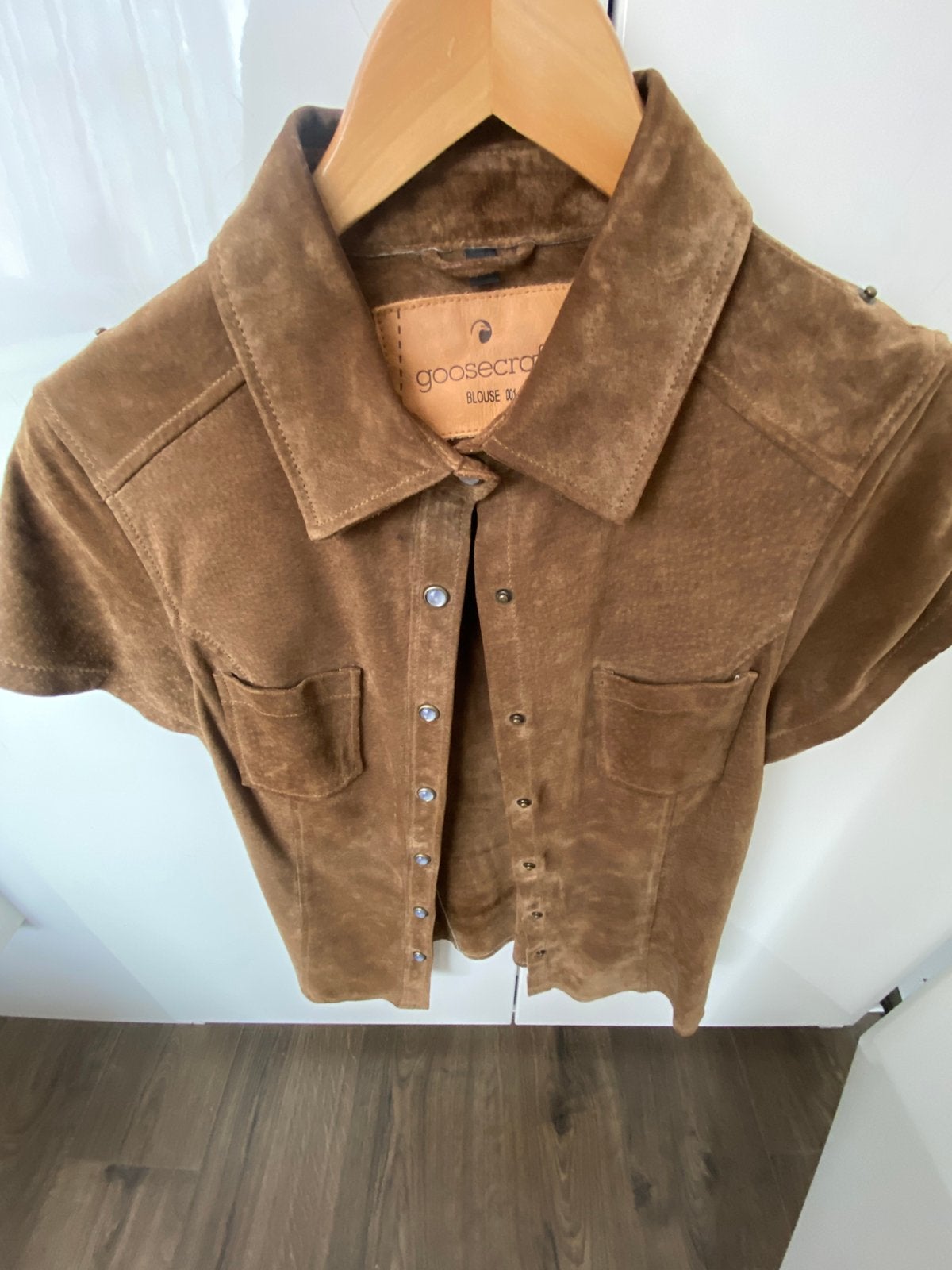 Goosecraft blouse, Ophalen of Verzenden, Zo goed als nieuw, Maat 38/40 (M), Zwart