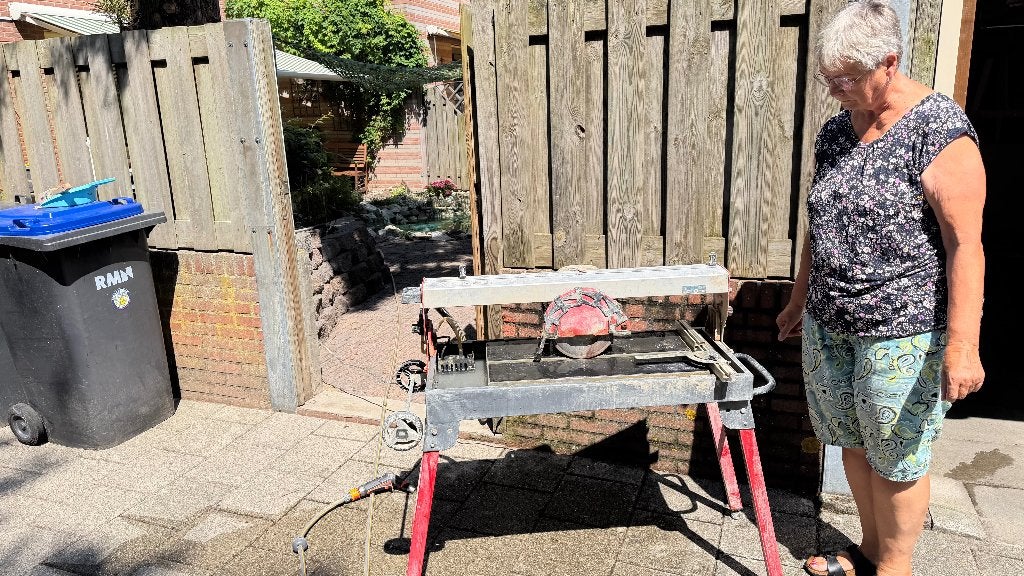 EINHELL Radiaal tegelsnijmachine TE-TC 620 U, Ophalen, Minder dan 30 mm, Gebruikt, Overige typen