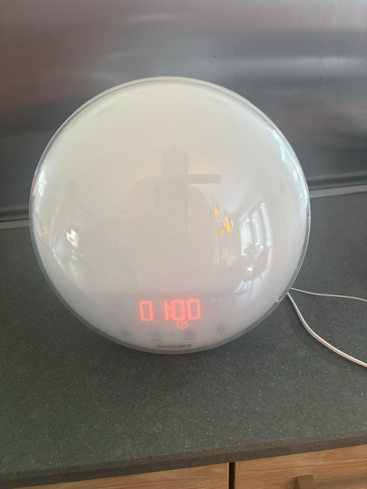 Philips Wake-up Light HF3520 - Lichtwekker, Wit, Gebruikt, Kunststof, Philips