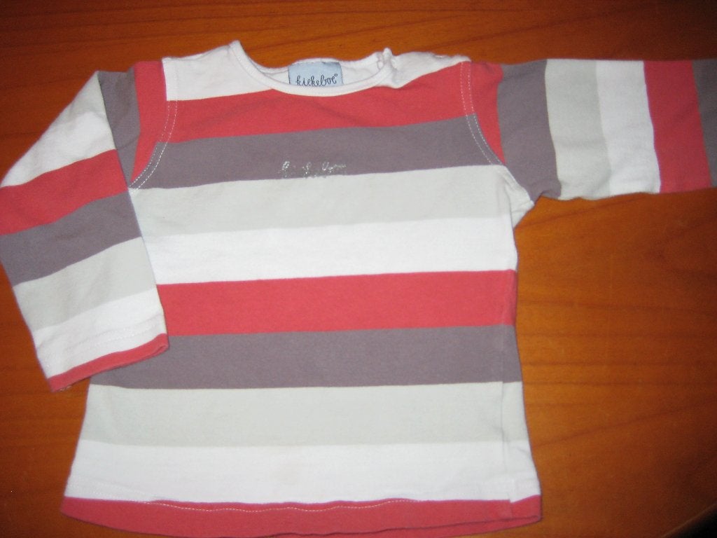 Gestreepd shirt, 86, Kiekeboe (371), Ophalen of Verzenden, Zo goed als nieuw, Meisje, Shirtje of Longsleeve