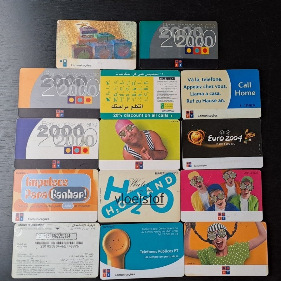 14 telefoonkaarten  1999 -- 2000, Ophalen of Verzenden, Buitenland